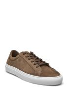 Classic Sneaker -Grained Leather Low-top Sneakers Brown S.T. VALENTIN