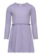 Nmfdukke Ls Dress Dresses & Skirts Dresses Casual Dresses Long-sleeved Casual Dresses Purple Name It