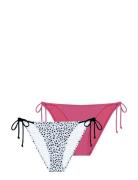 Carrubo-2Pp Brief Swimwear Bikinis Bikini Bottoms Bikini Briefs Pink Dorina