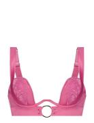 Elsa Pd Ll Lingerie Bras & Tops Push Up Bras Pink Hunkemöller