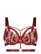 Oxana Uf Lingerie Bras & Tops Wired Bras Red Hunkemöller