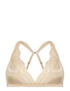 Stella Bralette Lingerie Bras & Tops Soft Bras Bralette Cream Hunkemöller