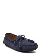 Anders Tasseled Suede Driver Loafers Flade Sko Navy Polo Ralph Lauren