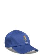 Polo Bear Cotton Twill Ball Cap Accessories Headwear Caps Blue Ralph Lauren Kids
