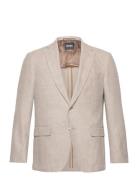 H-Hutson-Elbow-233 Suits & Blazers Blazers Single Breasted Blazers Beige BOSS