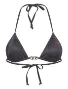 Bfb-Sees-T Bra Swimwear Bikinis Bikini Tops Triangle Bikinitops Black Diesel