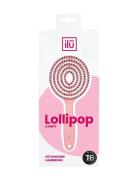 Ilu Brush Lollipop Pink Beauty Women Hair Hair Brushes & Combs Detangling Brush Nude ILU