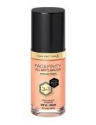 All Day Flawless 3In1 Foundation 32 Light Beige Foundation Makeup Max Factor