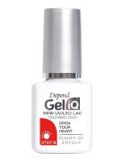 Gel Iq Open Your Heart Neglelak Gel Red Depend Cosmetic