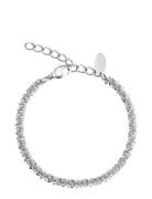 Gemma Bracelet Rhodium Accessories Jewellery Bracelets Chain Bracelets Silver Caroline Svedbom