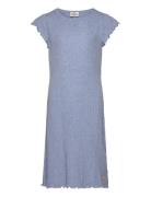 Pointella Cecilie Dress Dresses & Skirts Dresses Casual Dresses Short-sleeved Casual Dresses Blue Mads Nørgaard