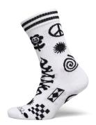 Random Rave Sneaker Sock Lingerie Socks Regular Socks White Happy Socks