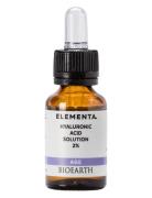 Bioearth Elementa Hyaluronic Acid Solution 2% Booster Serum Ansigtspleje Nude Bioearth