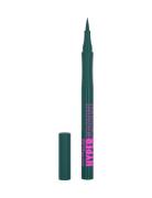 Maybelline New York, Hyper Precise, Liquid Eyeliner, 730 Green, 1Ml Eyeliner Makeup Green Maybelline