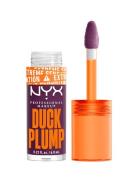 Nyx Professional Makeup Duck Plump Lip Lacquer 17 Pure Plum-P 7Ml Læbefiller Nude NYX Professional Makeup