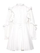 Dress Dresses & Skirts Dresses Casual Dresses Long-sleeved Casual Dresses White Zadig & Voltaire Kids