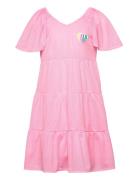 Short Sleeved Dress Dresses & Skirts Dresses Casual Dresses Short-sleeved Casual Dresses Pink Billieblush