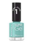 Rimmel Super Gel Nail Polish 093 Peppermint Promise Neglelak Gel Blue Rimmel