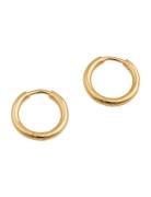 Beloved Fat Small Hoops Accessories Jewellery Earrings Hoops Gold Syster P