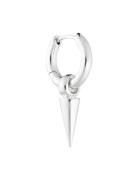 Juno Single Hoop Silver Accessories Jewellery Earrings Hoops Silver Syster P
