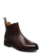 Bryson Leather Chelsea Boot Støvlet Chelsea Boot Brown Polo Ralph Lauren