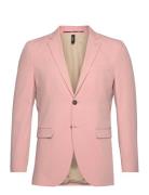 Slhslim-Liam Blz Flex B Suits & Blazers Blazers Single Breasted Blazers Pink Selected Homme