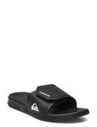 Bright Coast Adjust Youth Shoes Summer Shoes Pool Sliders Black Quiksilver