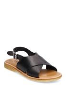 Sandals - Flat - Open Toe - Op Shoes Summer Shoes Sandals Black ANGULUS