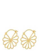 Bellis Earrings Accessories Jewellery Earrings Hoops Gold Pernille Corydon