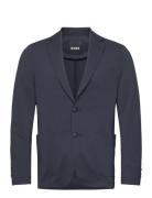 P-Hanry-J-Wg-241 Suits & Blazers Blazers Single Breasted Blazers Blue BOSS