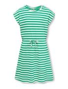 Kogmay S/S Dress Cs Jrs Dresses & Skirts Dresses Casual Dresses Short-sleeved Casual Dresses Green Kids Only