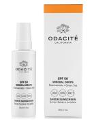 Mineral Drops Spf50 Sunscreen Solcreme Ansigt Nude Odacité Skincare