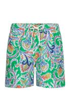 5.75-Inch Traveler Classic Swim Trunk Badeshorts Green Polo Ralph Lauren