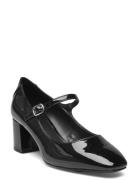 Patent Leather-Effect Heeled Shoes Shoes Heels Pumps Classic Black Mango
