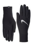 Nike Wmns Ess Running Hat And Glove Set Accessories Headwear Beanies Black NIKE Equipment