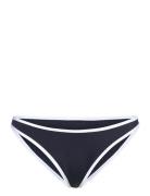 High Leg Cheeky Swimwear Bikinis Bikini Bottoms Bikini Briefs Navy Tommy Hilfiger