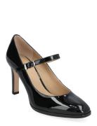 Camila Patent Leather Mary Jane Pump Shoes Heels Pumps Classic Black Lauren Ralph Lauren