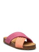Pink Crossover Sandals Flade Sandaler Pink Bobo Choses