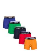 Jactopline Solid Trunks 5 Pack Jnr Night & Underwear Underwear Underpants Multi/patterned Jack & J S