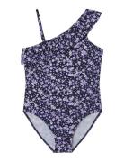 Nkfzora Swimsuit Badedragt Badetøj Blue Name It