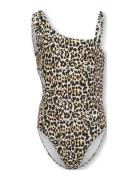 Kognina Cut Out Swimsuit Acc Badedragt Badetøj Multi/patterned Kids Only