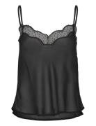 Emerveille Caraco Pyjama Top Black Etam