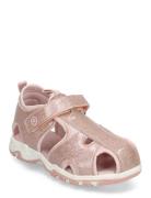 Baby Sandals W. Velcro Strap Shoes Summer Shoes Sandals Pink Color Kids