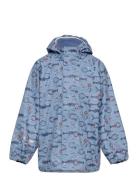 Rainwear Jacket - Aop Outerwear Rainwear Jackets Blue CeLaVi
