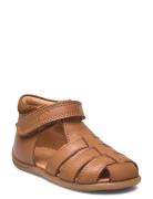 Starters™ Velcro Sandal Shoes Summer Shoes Sandals Brown Pom Pom