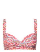 Zigzag Medea Top Swimwear Bikinis Bikini Tops Wired Bikinitops Multi/patterned Panos Emporio