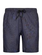 Sea Print Sandro Shorts Badeshorts Blue Mads Nørgaard