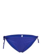 String Side Tie Swimwear Bikinis Bikini Bottoms Side-tie Bikinis Blue Calvin Klein