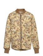 Thermo Jacket Loui Outerwear Thermo Outerwear Thermo Jackets Multi/patterned Wheat