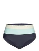 Block Party Splice Full Pant Swimwear Bikinis Bikini Bottoms High Waist Bikinis Navy Rip Curl